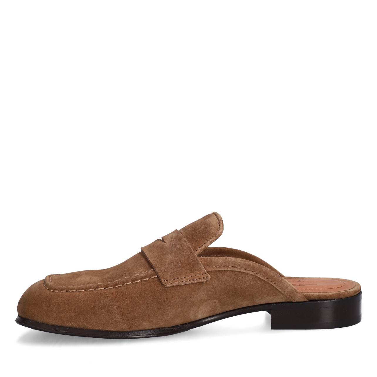 A8451 ruskind slipper loafers - Cuoio Babysilk Suede 554
